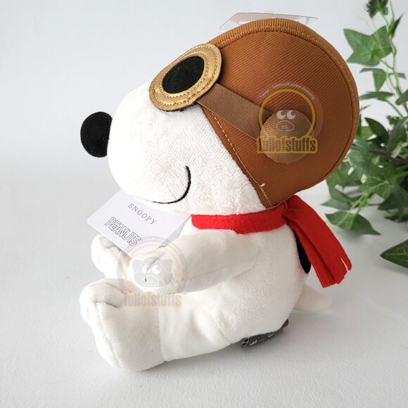 Brand NEW Hallmark Peanuts Flying Ace Snoopy Plush Toy - Picture 2 of 4